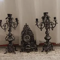 شمعدان و ساعت