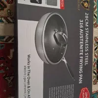 سرویس قابلمه استیل و تابه کف لیزری|ظروف پختوپز|یاسوج, |دیوار