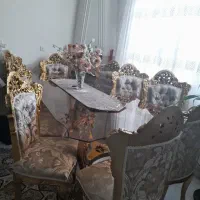 میز نهارخوری 8نفره استیل