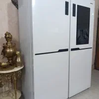 یخچال صفر دوقلو یکسال ضمانت دارد با یخچال نقره ای