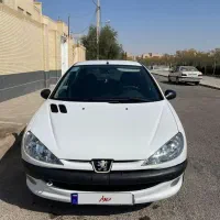 پژو 206 سفید99 کم کار بی‌رنگ