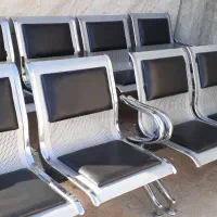 صندلی انتظار/ اداری/ استیل/ فرودگاهی