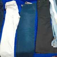 تعداد زیادی شلوار نو ودرحد نو وچندتا مانتو وکت|لباس|اهواز, سپیدار|دیوار