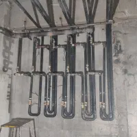 لوله کشی گاز روکار و توکار .. تاسیسات