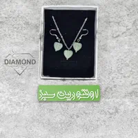 نیم ست قلبی سنگی|جواهرات|مشهد, خین عرب|دیوار