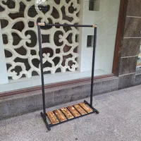 رگال لباس/رخت آویز کف چوب نو