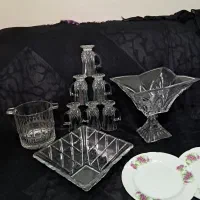 میوه خوری استکان پارچ چینی گلسرخی سرو پذیرای یخدان|ظروف سرو و پذیرایی|اندیشه, اندیشه فاز ۱|دیوار