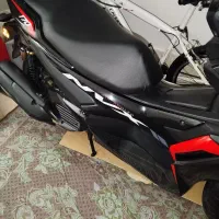 موتور NVX مشکی قرمز