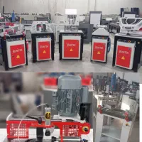 دستگاه زهوار وبرش تکسر  و کمپرسور