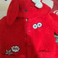 کاپشن و چند دست لباس در حد نو  دخترانه 4ساله