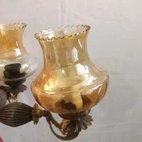 لوستر ۴ شاخه (دو عدد)|لوستر و چراغ آویز|اهواز, زیتون کارمندی|دیوار