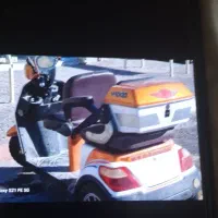 موتور سه چرخ برقی، باطری نو لاستیک نو ،