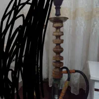 قلیان چوبی آماده