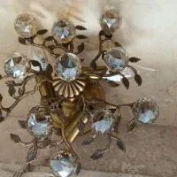 یک لوستر بزرگ و یک لوستر ست کوچک|لوستر و چراغ آویز|شاهین‌شهر, شهرک امید|دیوار