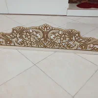 دکور چوبی پرده طلا کوب