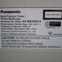 چاپگر چندکاره Panasonic|پرینتر، اسکنر، کپی، فکس|تهران, طیب|دیوار