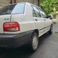 پراید ۱۳۱  سفید مدل ۹۵ دوگانه