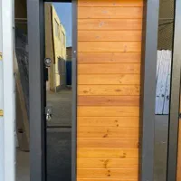 درب ضدسرقت ترمو نرده شیشه ای،نمای کرتین وال کدA011|مصالح و تجهیزات ساختمان|پل سفید, |دیوار