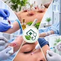 خدمات پرستاری و طب سنتی در منزل و مطب پزشکی