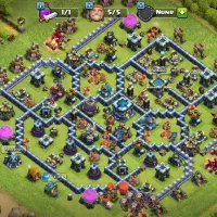 5 تا اکانت کلش آف کلنز به همراه یک کلن