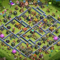 اکانت کلش اف کلنز لول ۱۸۰