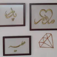 مجسمه سیمی استاد امیر قربعلی|مجسمه، تندیس، ماکت|تهران, بلوار کشاورز|دیوار