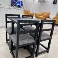 میز و صندلی نهارخوری کم جا.کمجا ۴نفره مربعی