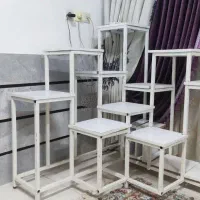 شلف و پایه گلدان|کتابخانه، شلف، قفسه‌های دیواری|گناباد, |دیوار