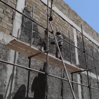 گچکاری و سیمانکاری و موزاییک کاری و بندکشی تمیز