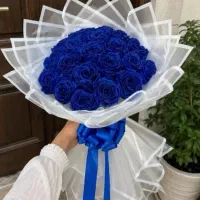 دسته گل باکس روبانی پیپ پاک کن ربانی کادو مخملی