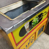 حراج یخچال بستنی و سرخ کن صنعتی و سیب زمینی تنوری
