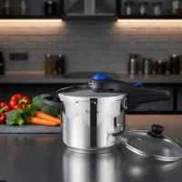 زودپز 6 لیتر استیل یونیک اصل مدل 8615