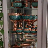 بوفه ویترین منبت عروس