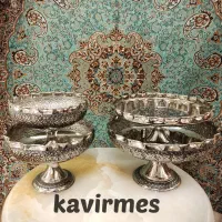 ست کروم/مسی/تخفیف یلدایی /تولیدی کویر مس|ظروف سرو و پذیرایی|یزد, |دیوار