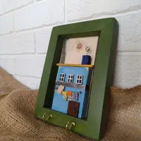 جاکلیدی دستساز مدل خانه های رنگی|صنایع دستی و سایر لوازم تزئینی|بندر انزلی, استادیوم|دیوار