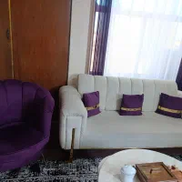 مبل مدل صدفی ۷نفره|مبلمان خانگی و میز عسلی|رودسر, |دیوار