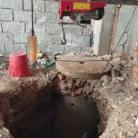 چاه کنی حرفه ای با مصالح