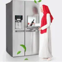 یخچال فریزر دوو ساید بای ساید هوم بار دار نو