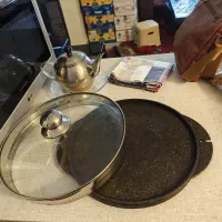 قابلمه، ماهیتابه رژیمی و میوه خوری|ظروف پختوپز|هشتگرد, شهرک گلها|دیوار