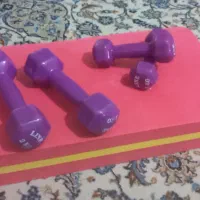 دمبل و تخت استپ. مدل فومی ۳ لایه