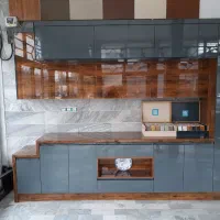 کابینت کینگ گلاس پشت ویترینی نو