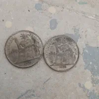 سکه فرانسوی کمیاب عتیقه.