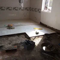 نصب کاشی و سرامیک موزایک کاری حیات