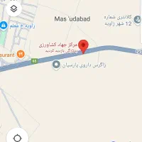 زمین-بر-جاده-تهران-ساوه-چسب-شهر-زاویه-زیر-قیمت