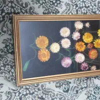 قاب عکس و گل