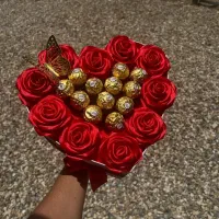 گل رز ربانی|گل مصنوعی|شیراز, زند|دیوار