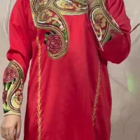 ماکسی عربی.مخور|لباس|کاکی, |دیوار