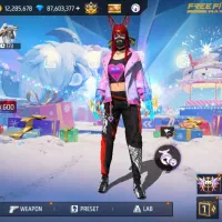 اکانت فری فایر مود شده