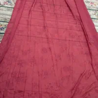 شال پرده جنس حریر اندازه 1ونیم در 3 بلندی