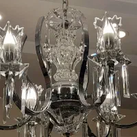 جفت لوستر  نقره ای بزرگ روگاشکا اسلوونی
